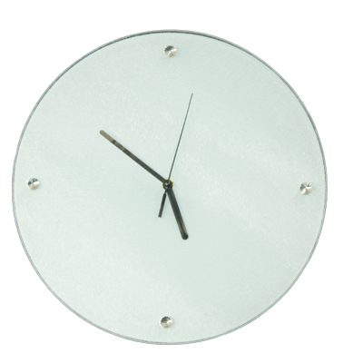 11.8*11.8inch(30*30cm)Round Glass Clock